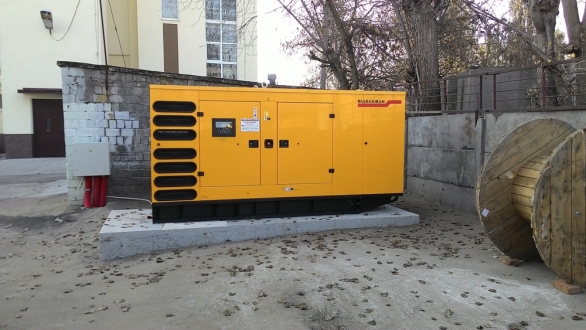Дизельный генератор Dalgakiran для аварийного электроснабжения бизнес - центра в г. Киев.