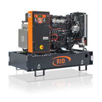 Дизельный генератор RID 30 E-SERIES MITSUBISHI Standard (33 кВА), открытый