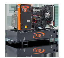 Дизельний генератор RID 40 E-SERIES MITSUBISHI Premium (44 кВА), відкритий