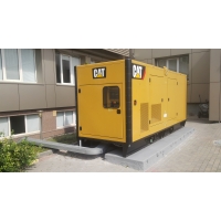 Дизель-генератор Caterpillar (США) для резервного электроснабжения бизнес-центра в г. Киев