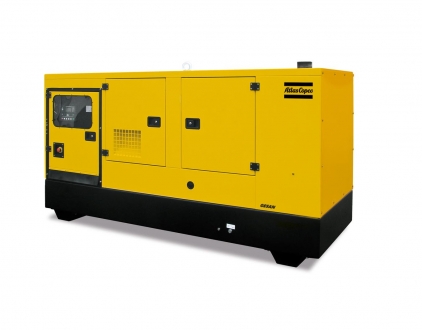 Дизельный генератор Atlas Copco DVAS 165 E LS (165 кВА), капот
