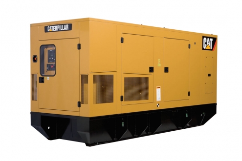 Дизельний генератор Caterpillar 3406C (300 кВА), капот