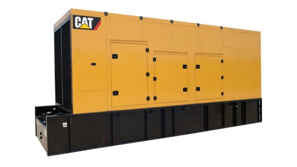 Дизельний генератор Caterpillar C32 (1100 кВА), капот