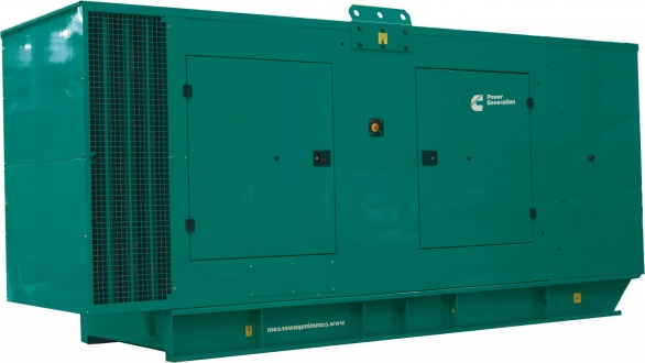 Дизельный генератор Cummins C500 D5e (500 кВА), капот