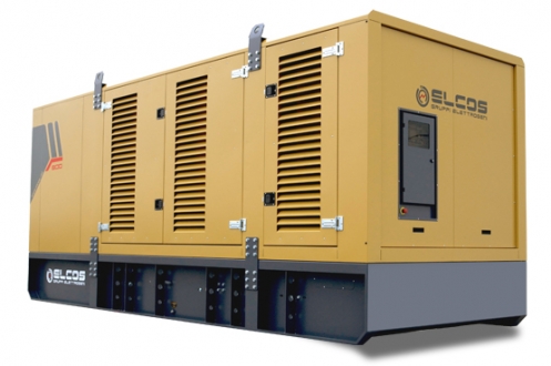 Дизельний генератор ELCOS SRL GE.PK.803/730.SS (803 кВА), капот