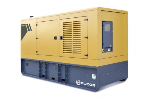 Дизельний генератор ELCOS SRL GE.VO3A.375/350.SS (400 кВА), капот