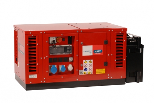 Дизельний генератор Europower EPS6000DE (5,5 кВА), капот