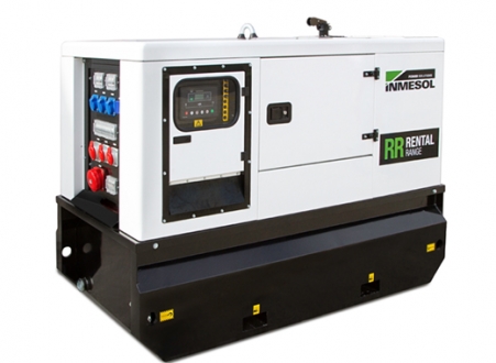 Дизельний генератор INMESOL IVR-145 (145 кВА), капот