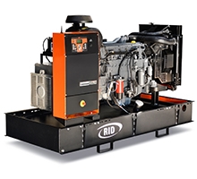 Дизельный генератор RID 130 S-SERIES DEUTZ Standard (143 кВА), открытый